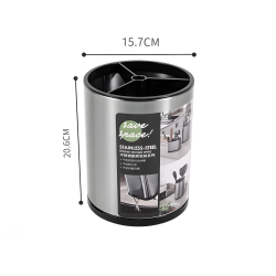 Rotating Stainless Steel Spoons Holder